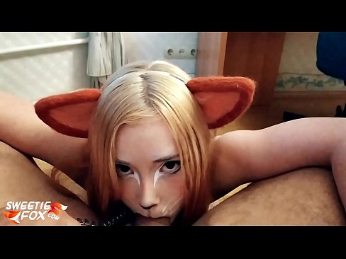 ❤️ Kitsune swallow dick agus cum na beul Super porn  leinn